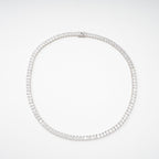 Florence Silver Tone Crystal Embellished Necklace Avalabel