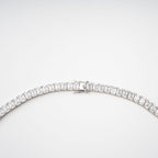Florence Silver Tone Crystal Embellished Necklace Avalabel