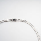 Florence Silver Tone Crystal Embellished Necklace Avalabel