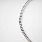 Florence Silver Tone Crystal Embellished Necklace Avalabel