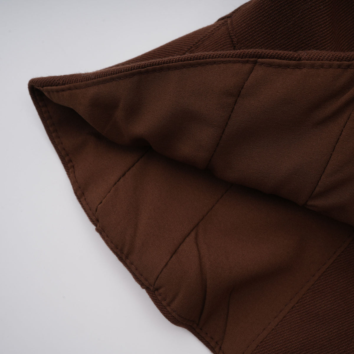 Strapless Wrap Lace-Up Back Brown Corset Top poava
