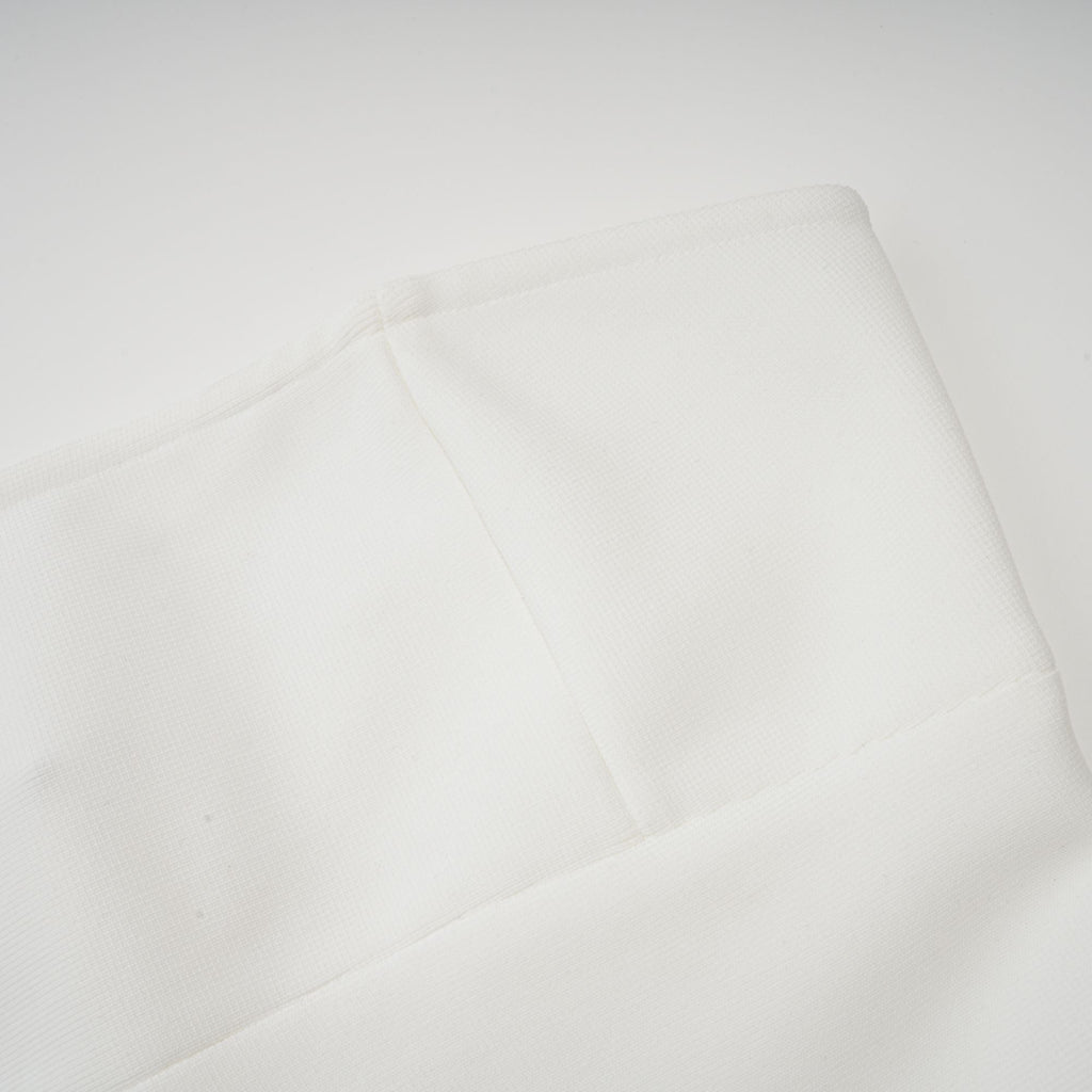 Nathalie White Tulle-Panelling Maxi Dress Avalabel