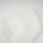 Nathalie White Tulle-Panelling Maxi Dress Avalabel