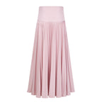 Cape Bow Pearl Corset Pleated Maxi Dress poava