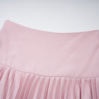 Cape Bow Pearl Corset Pleated Maxi Dress poava