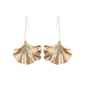 Juliet Gold Ginkgo Drop Earrings Avalabel