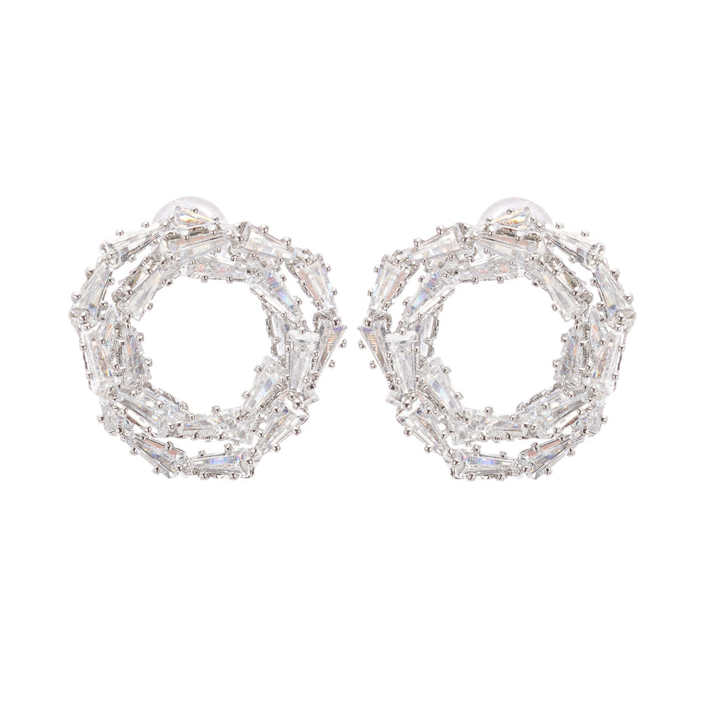 Amélie Crystal-Embellished Earrings Avalabel