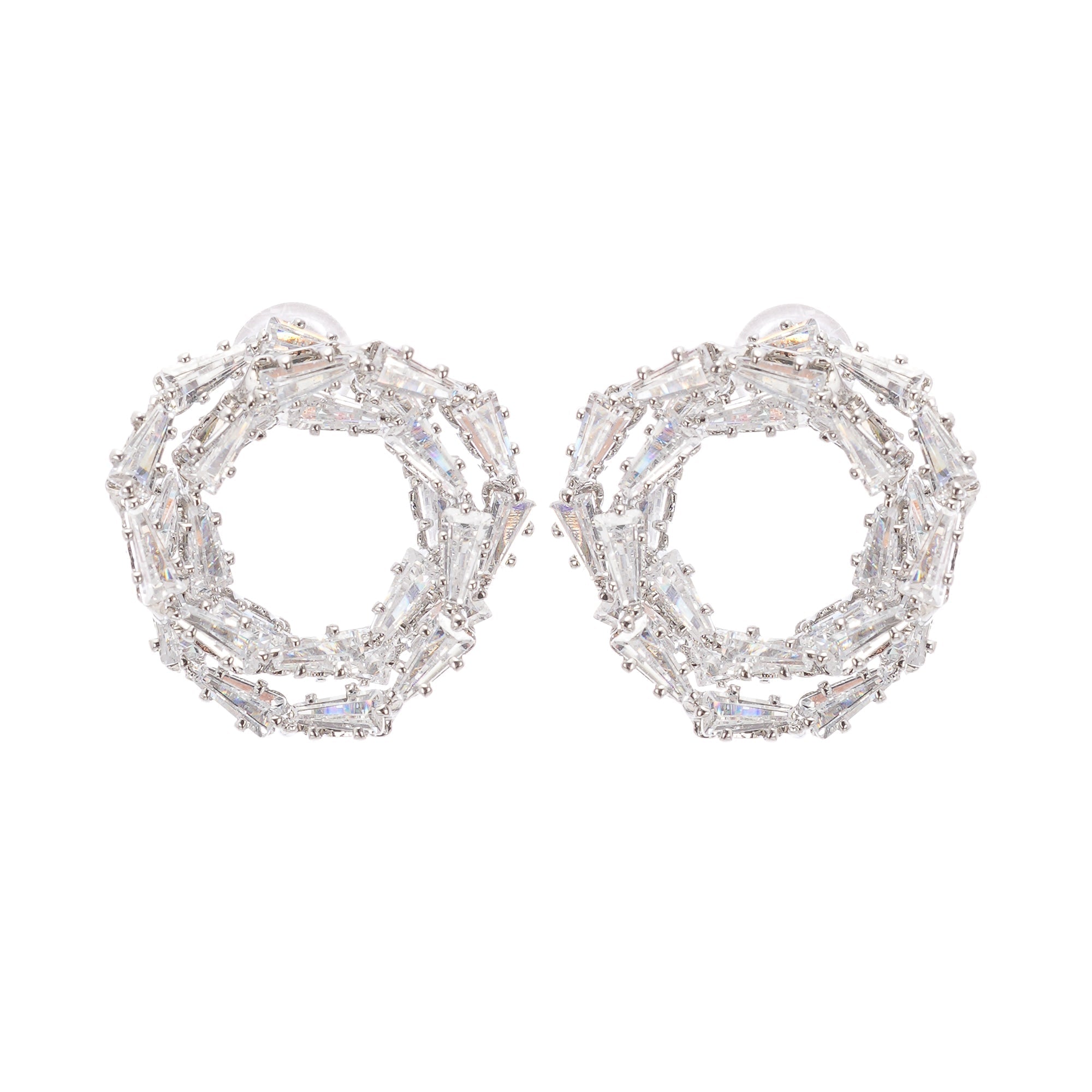 Amélie Crystal-Embellished Earrings Avalabel