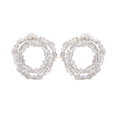 Amélie Crystal-Embellished Earrings Avalabel