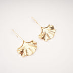 Juliet Gold Ginkgo Drop Earrings Avalabel