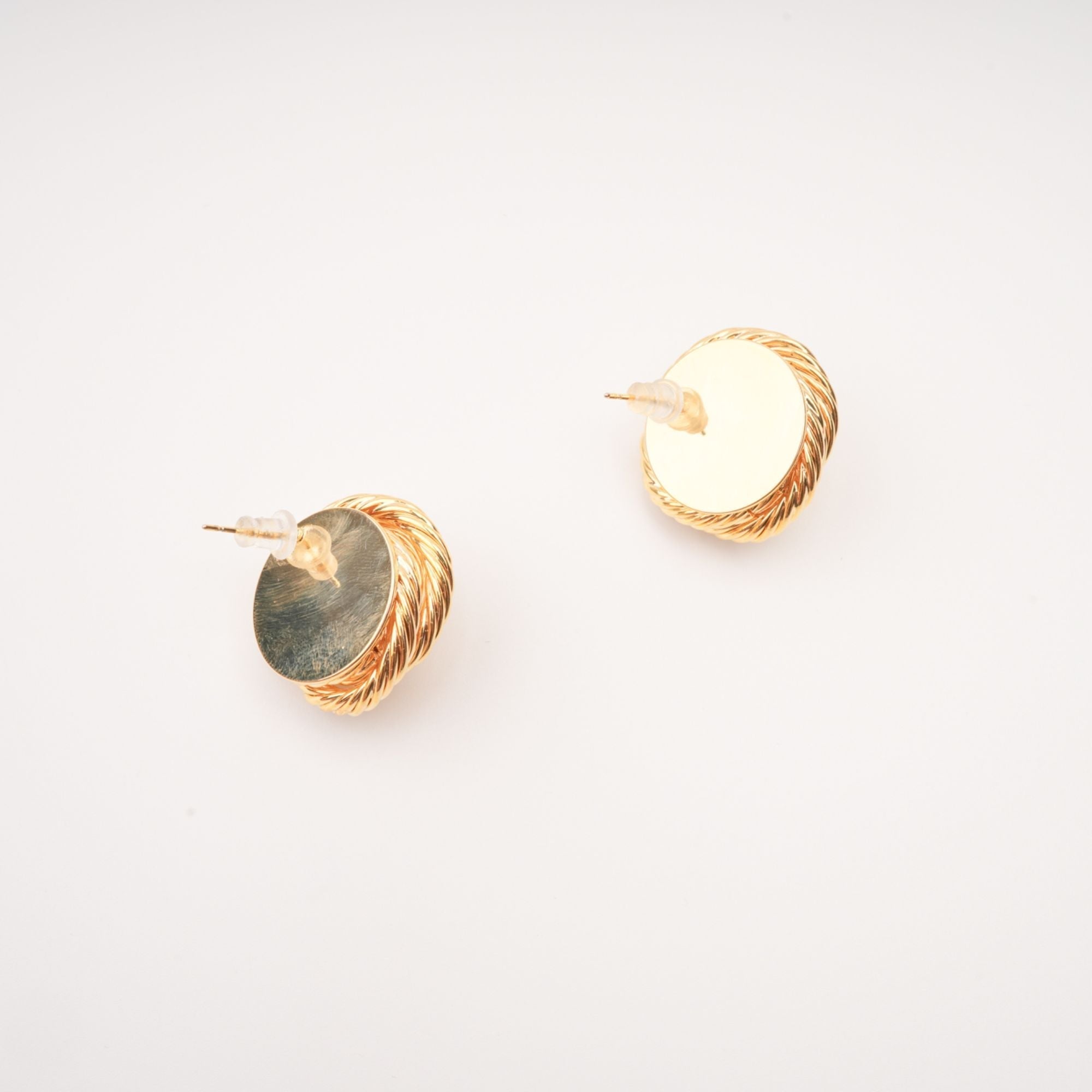 Chloe Faux-Pearl Gold-Plated Earrings Avalabel