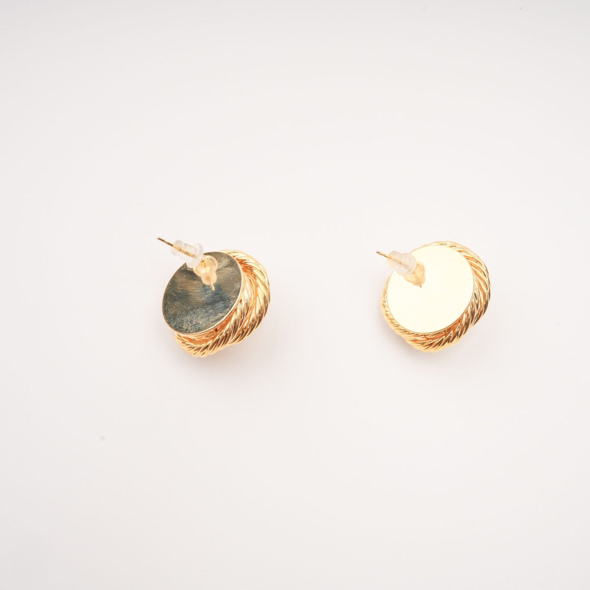 Chloe Faux-Pearl Gold-Plated Earrings Avalabel