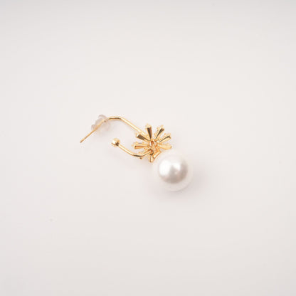 Kate Crystal-Embellished Pearl Earrings Avalabel
