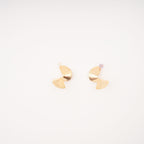 Mara Gold-Plated Twisted Earrings Avalabel
