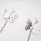Zoë Butterfly Fringe Dangle Earrings Avalabel