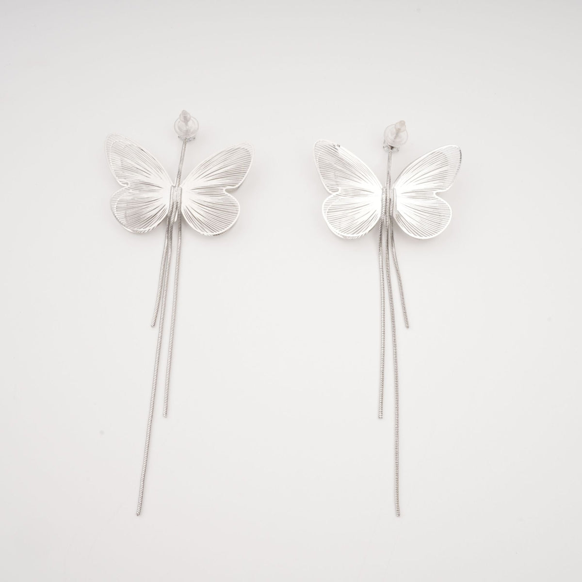 Zoë Butterfly Fringe Dangle Earrings Avalabel