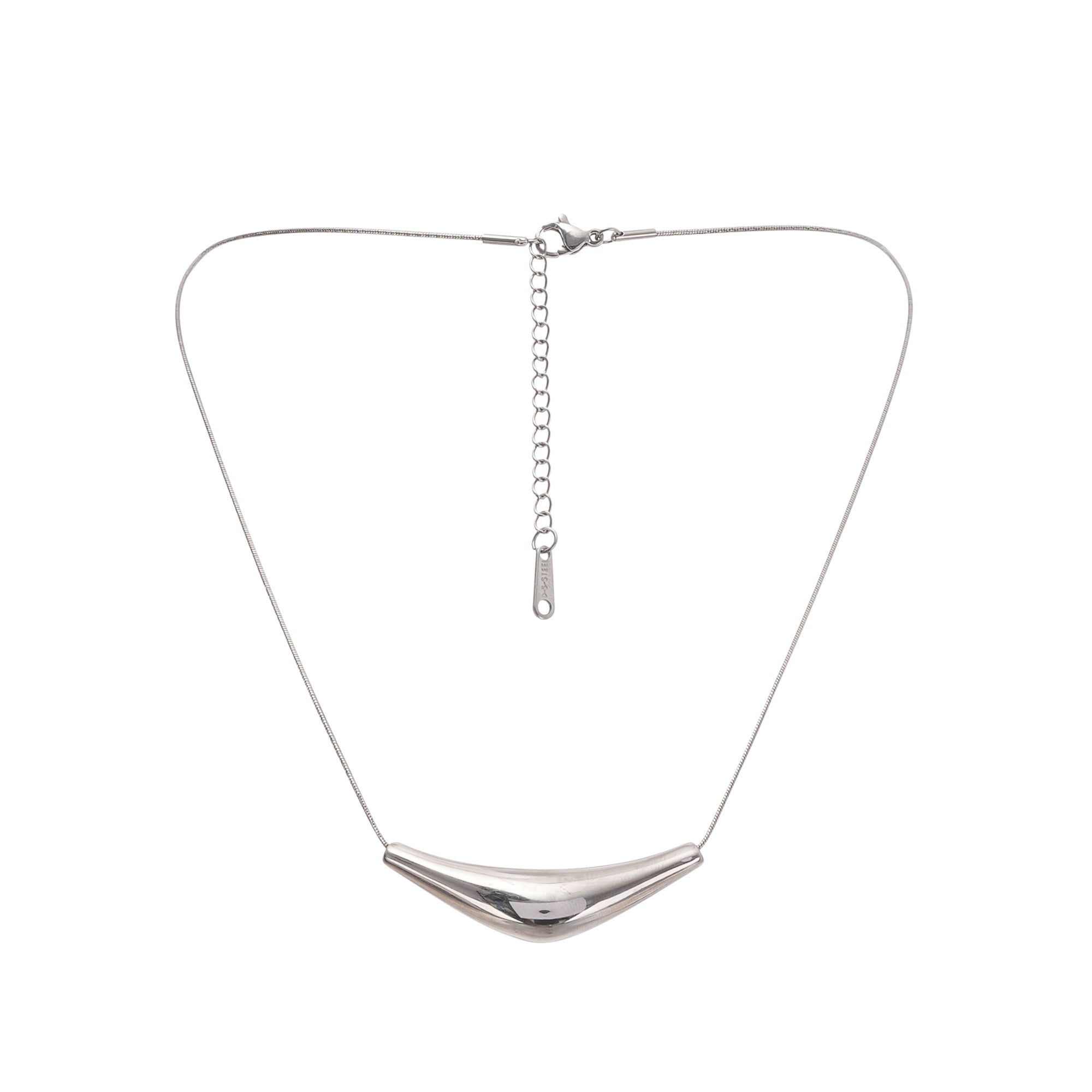 Thérèse Silver Drop Necklace Avalabel