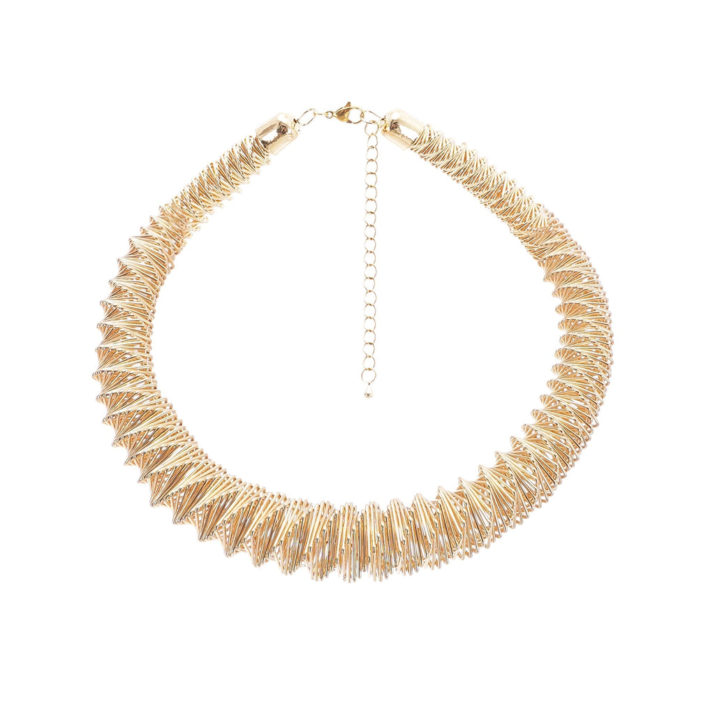 Thaïs Gold Twisted Vecklace Avalabel