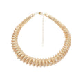 Thaïs Gold Twisted Vecklace Avalabel