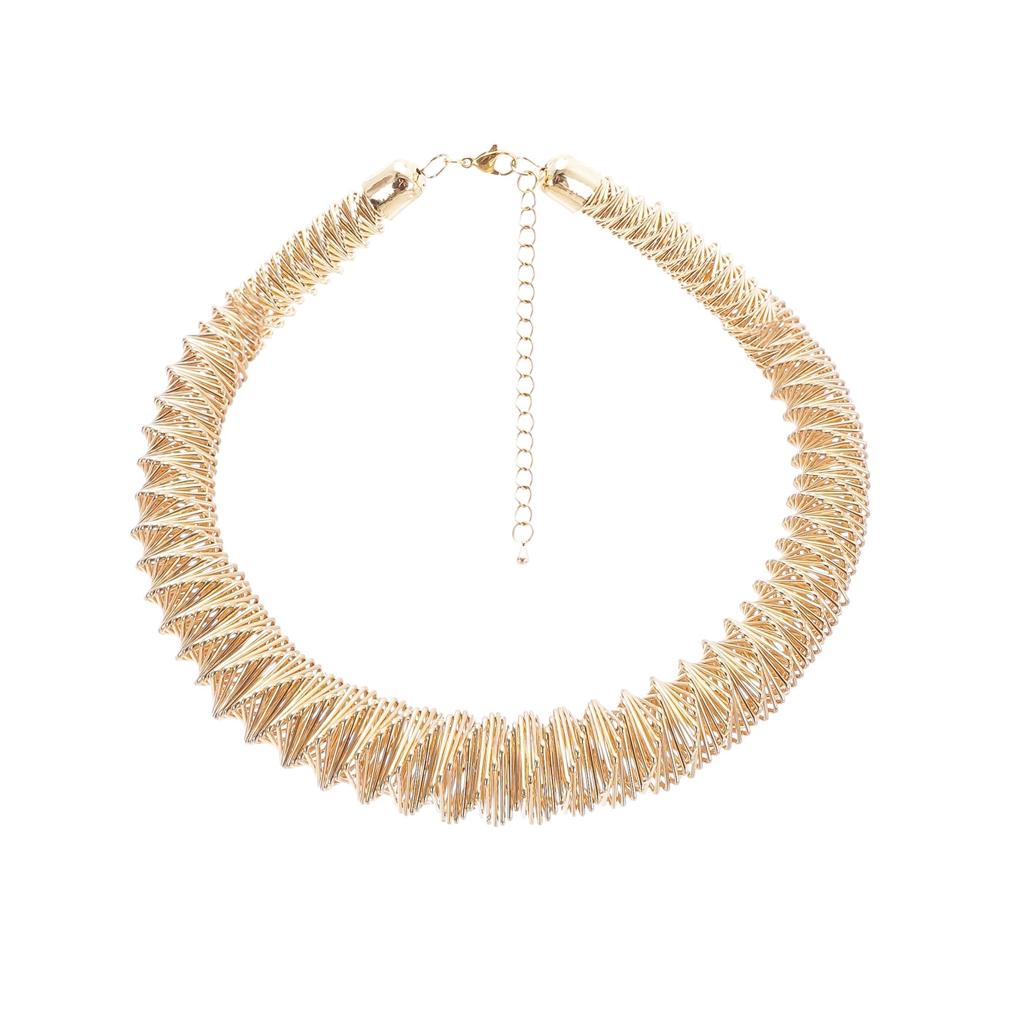Thaïs Gold Twisted Vecklace Avalabel