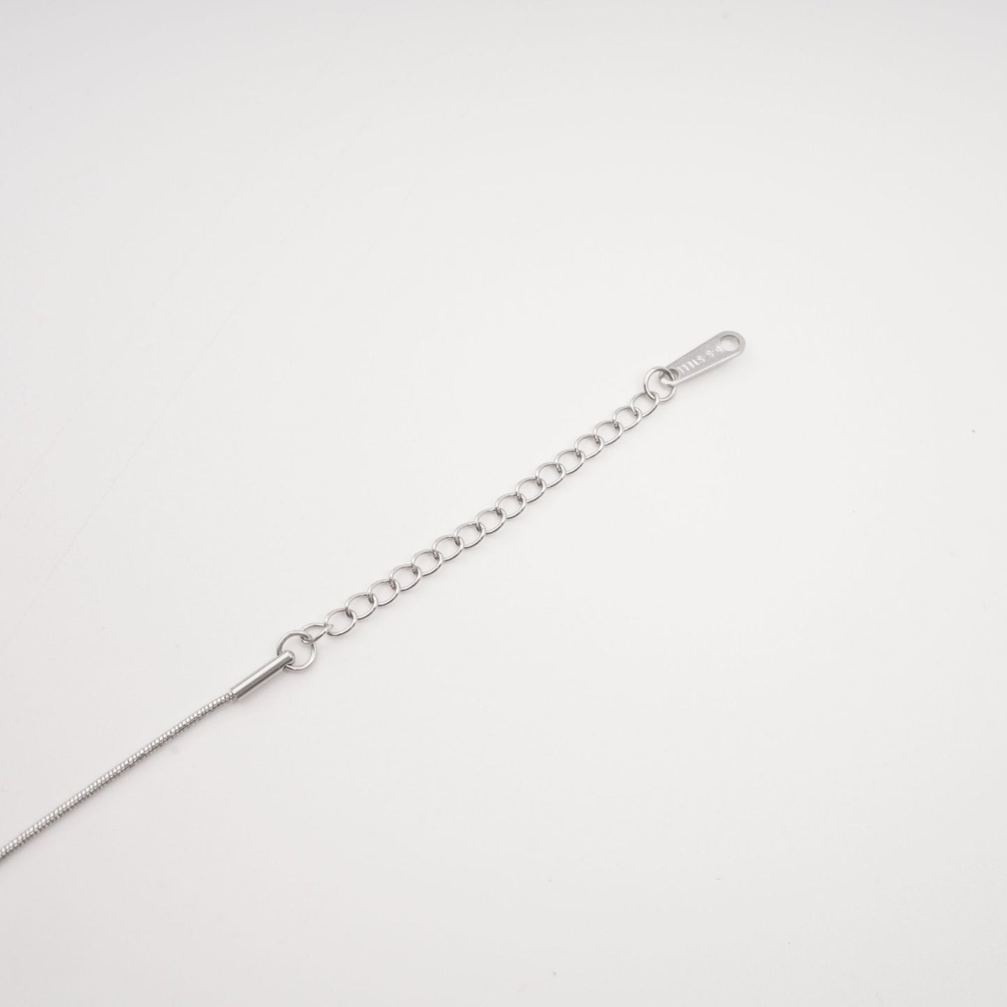 Thérèse Silver Drop Necklace