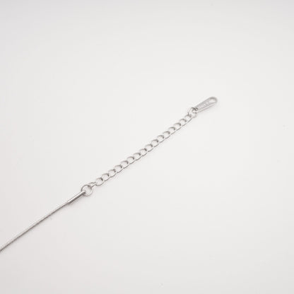 Thérèse Silver Drop Necklace