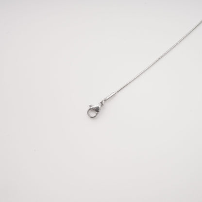 Thérèse Silver Drop Necklace