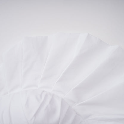Tiffany White Off-Shoulder Ruched Blouse & Skirt Set Avalabel