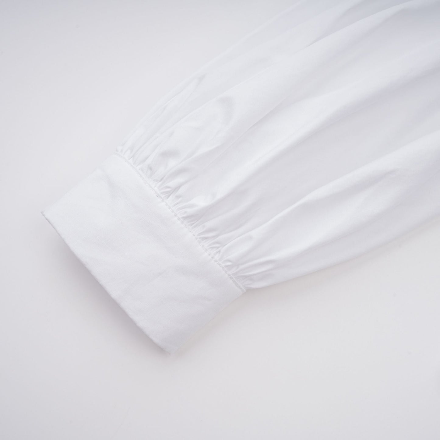 Tiffany White Off-Shoulder Ruched Blouse & Skirt Set Avalabel