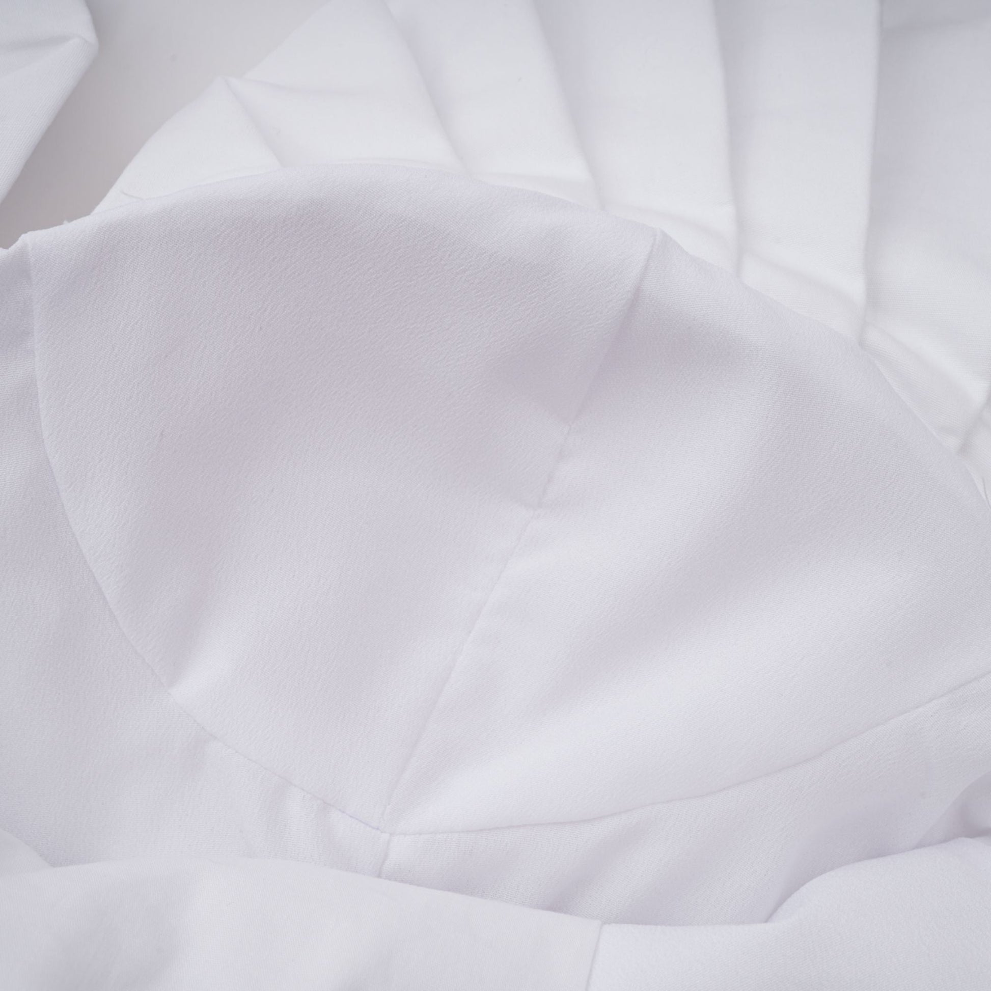 Tiffany White Off-Shoulder Ruched Blouse & Skirt Set Avalabel