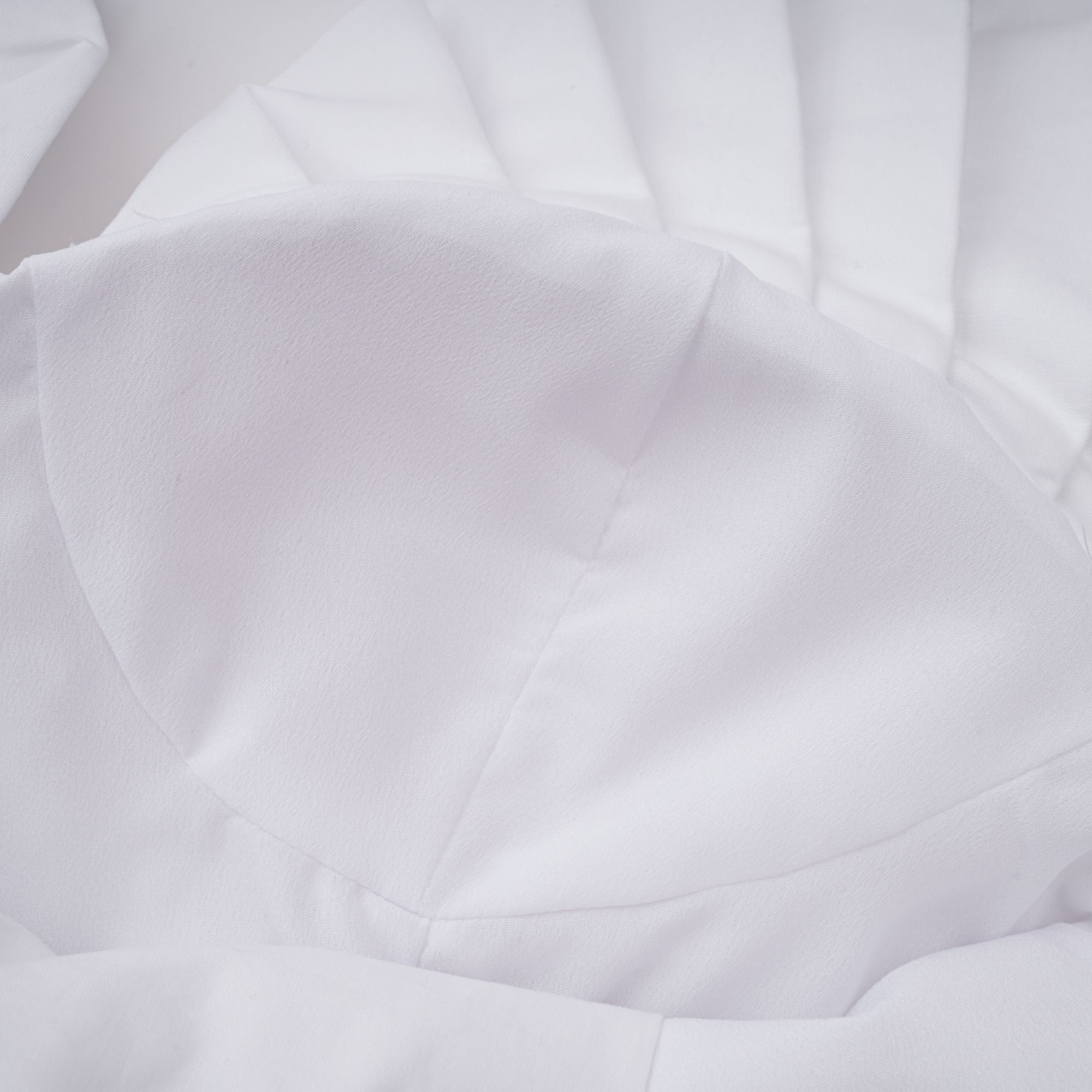 Tiffany White Off-Shoulder Ruched Blouse & Skirt Set Avalabel