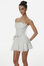 Deneqa Butterfly Lace Corset Avalabel