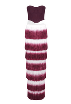 Despo Gradient Fringe Corset Two Piece Bandage Set Avalabel