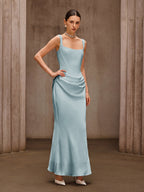 Duyen Sleeveless Corset Maxi Dress In Mint Avalabel