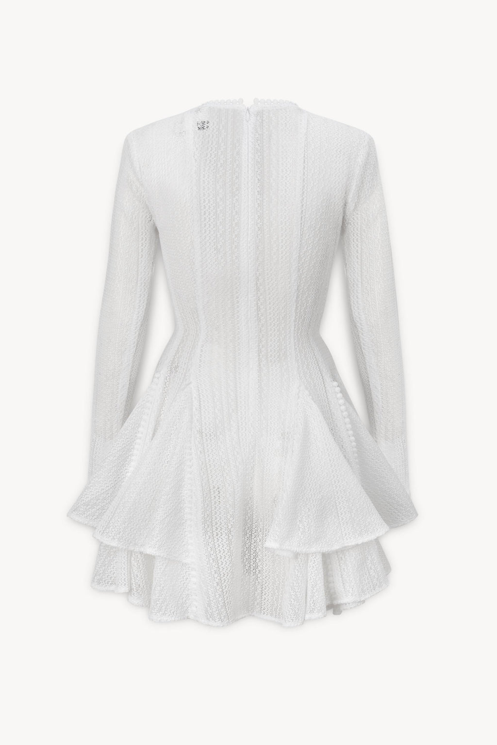 GIANA Long Sleeve Crochet Mini Dress Avalabel