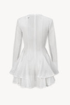 GIANA Long Sleeve Crochet Mini Dress Avalabel