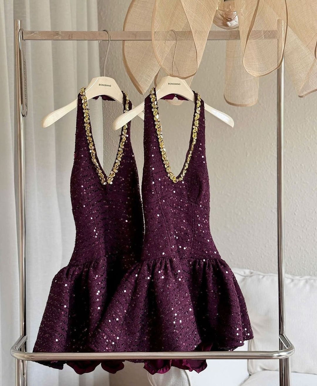 Bellerose Mini Dress In Purple Avalabel