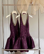 Bellerose Mini Dress In Purple Avalabel