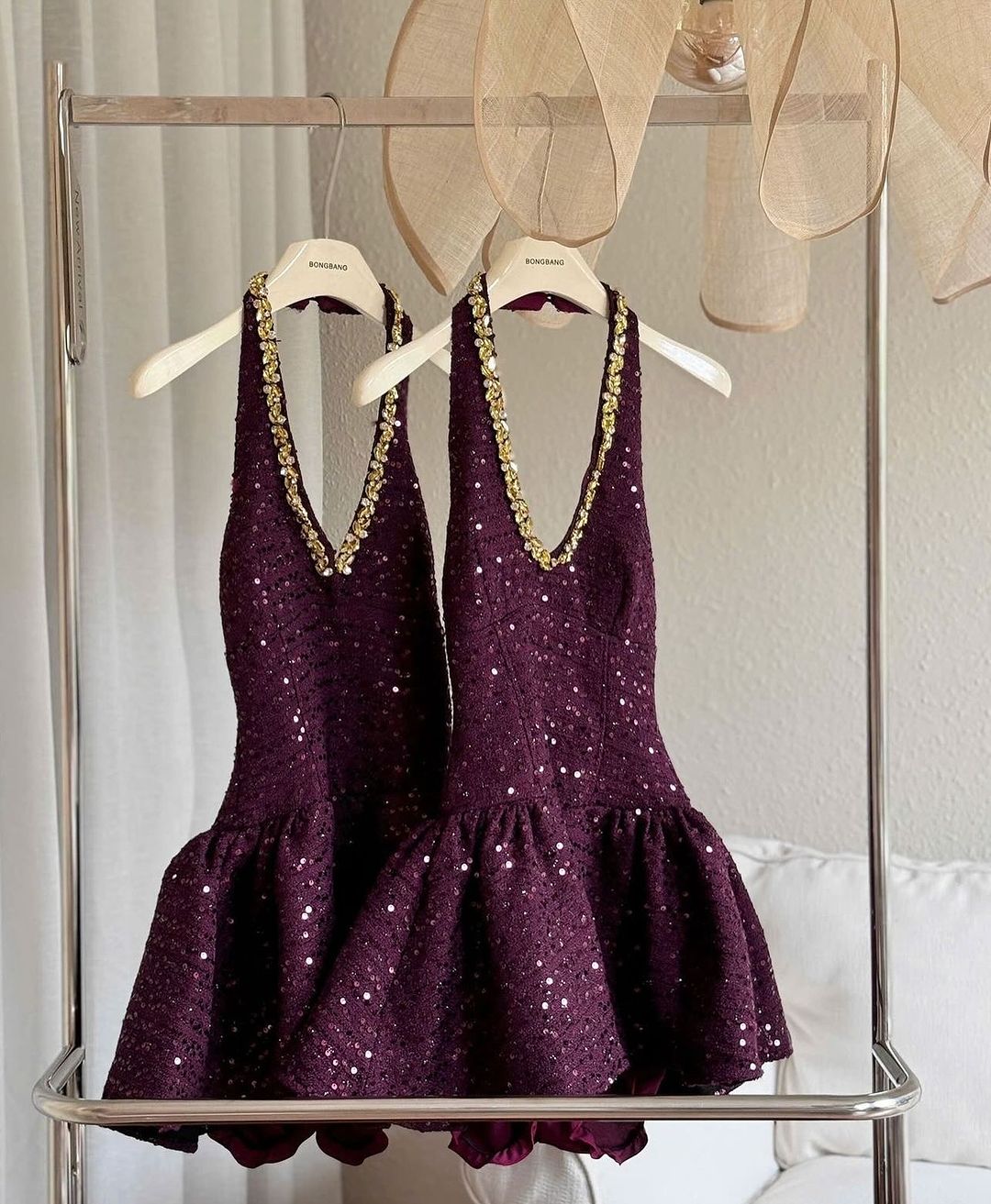 Bellerose Mini Dress In Purple Avalabel