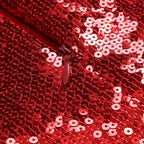 RED FLORAL-EMBELLISHED SEQUINED MINI DRESS Avalabel