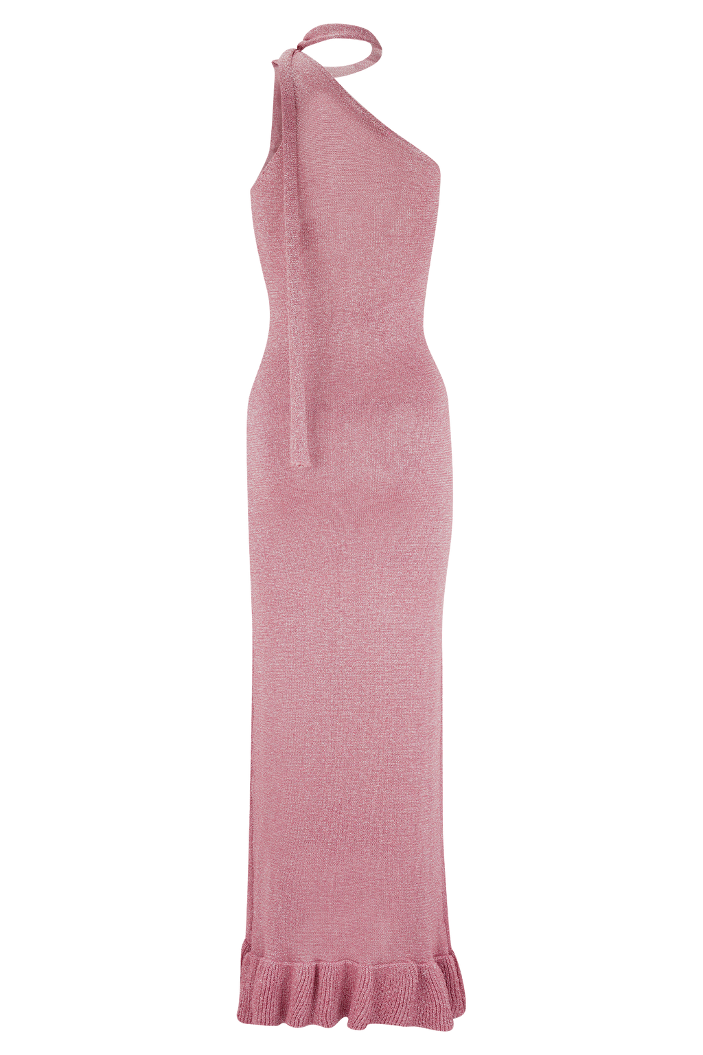Celestino Floral Metallic Knit Maxi Dress - Pink Avalabel