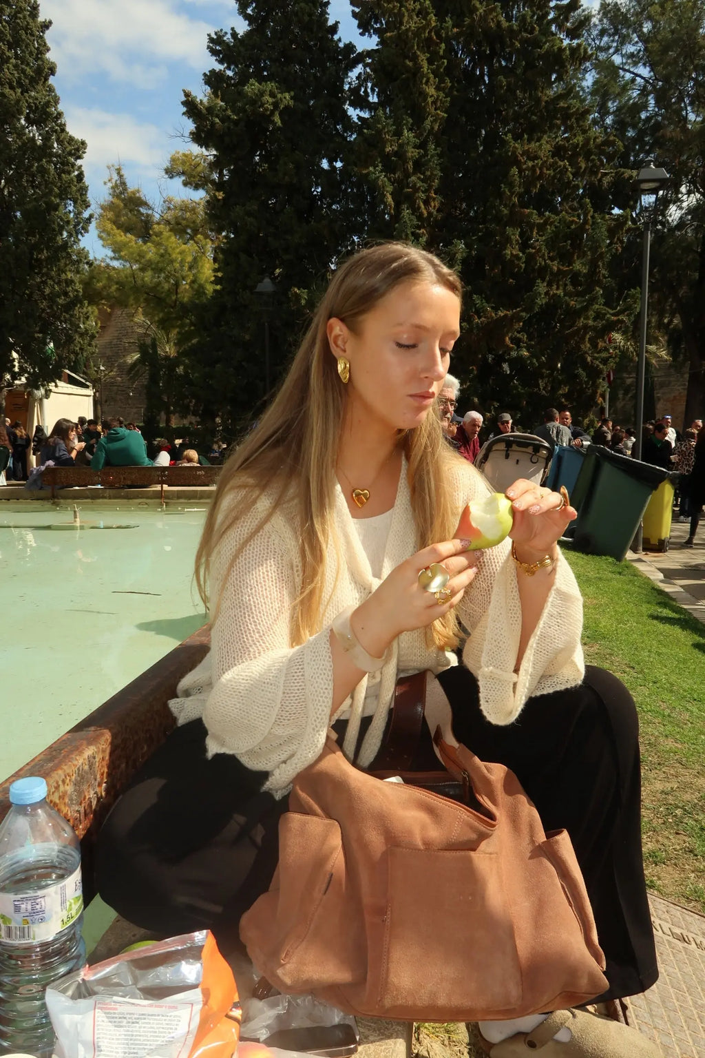 ACACIA - GOLD EARRINGS PLATING WATERPROOF Avalabel