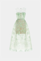 Mint Beaded Lace Dress Avalabel