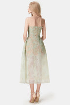 Mint Beaded Lace Dress Avalabel