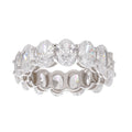 Drapé Oval Gemstone Sterling Silver Ring Avalabel