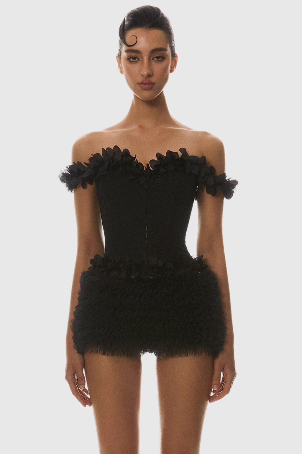 Mackie Off Shoulder Lace Up Corset Avalabel