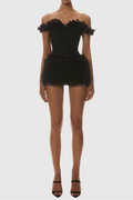 Mackie Off Shoulder Lace Up Corset Avalabel