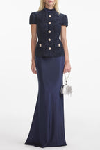 Munoz Metallic Tweed Two Piece Set Avalabel