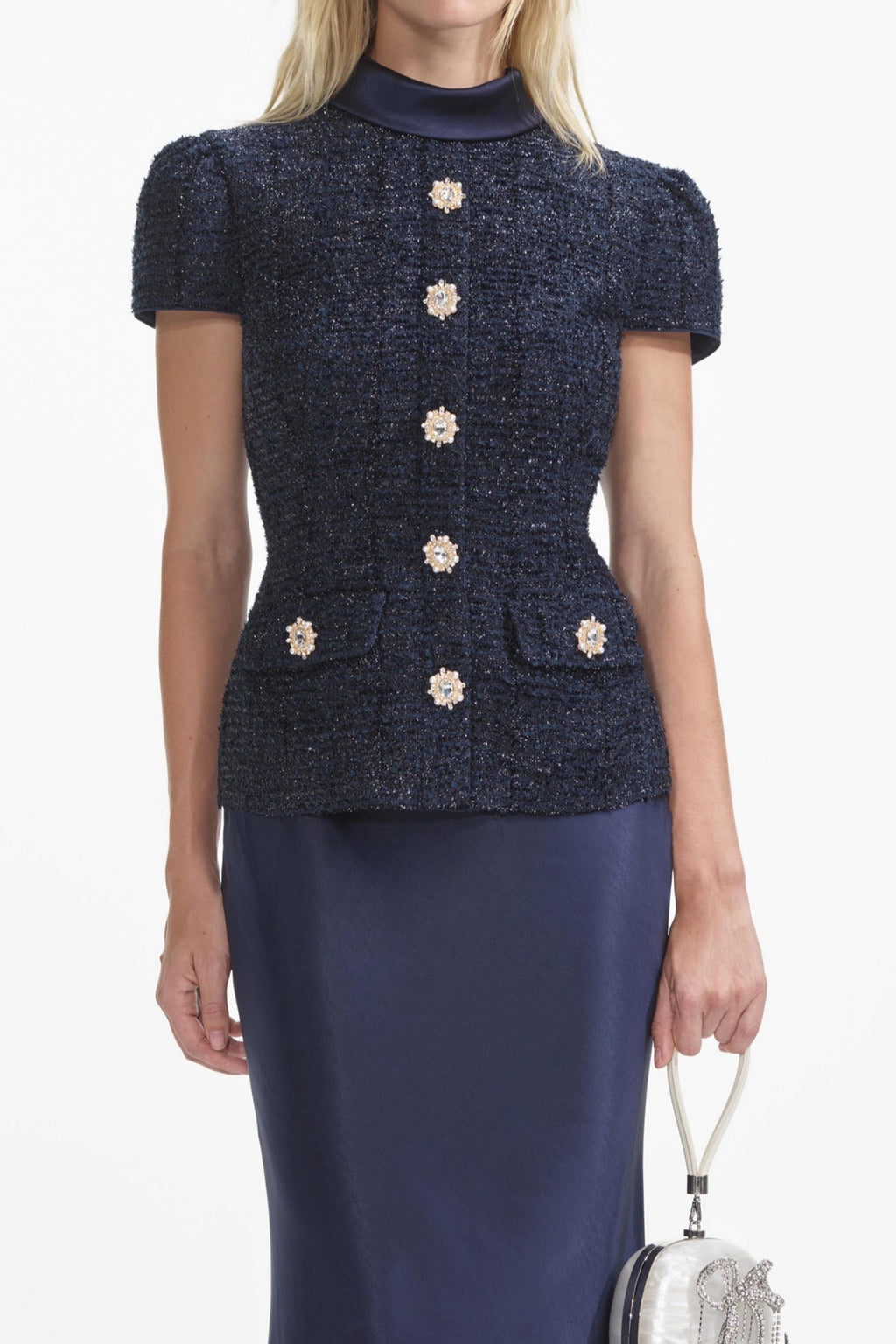 Munoz Metallic Tweed Two Piece Set Avalabel