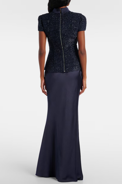 Munoz Metallic Tweed Two Piece Set